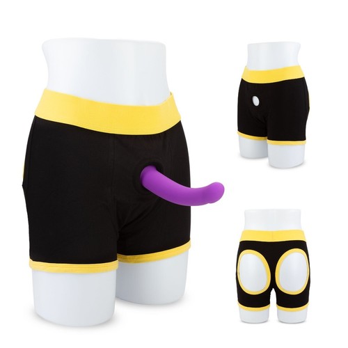 Strap harness shorts - on,